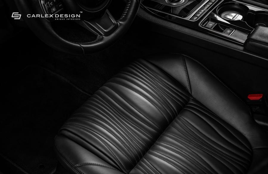 Детали интерьера Jaguar XE by Carlex Design 2017 года  (фото 7 из 12)
